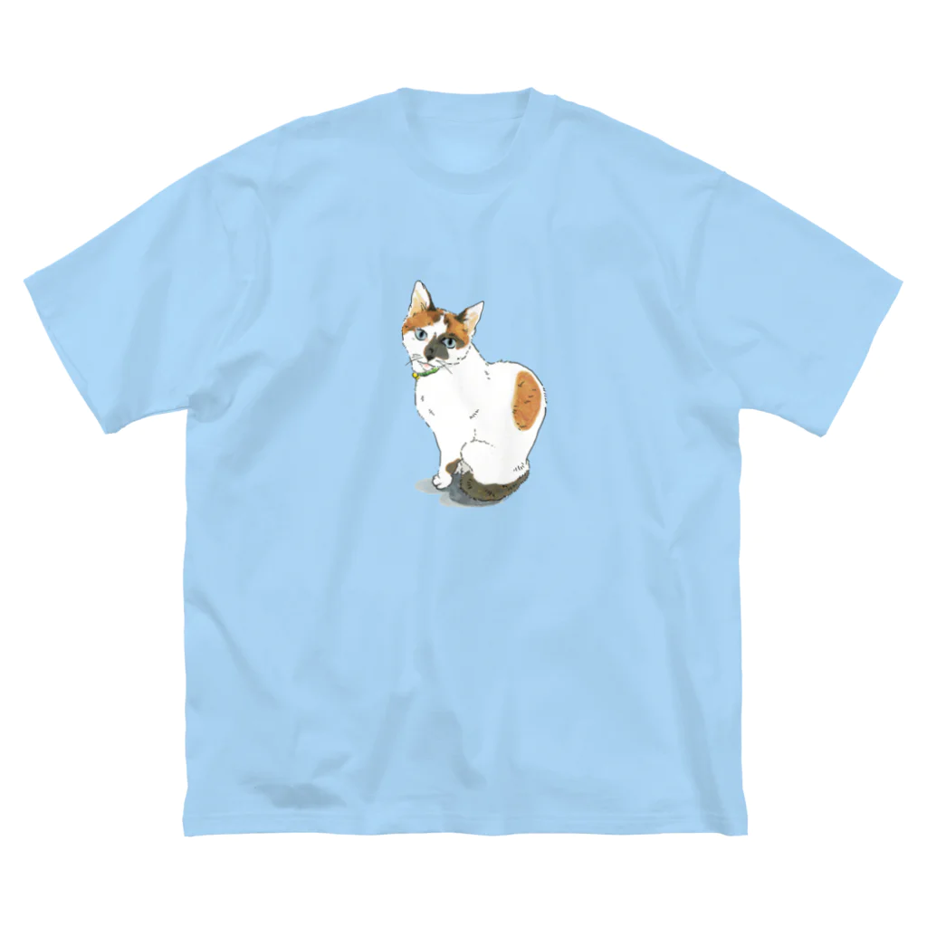 やまねくんの三毛猫　ねこ Big T-Shirt