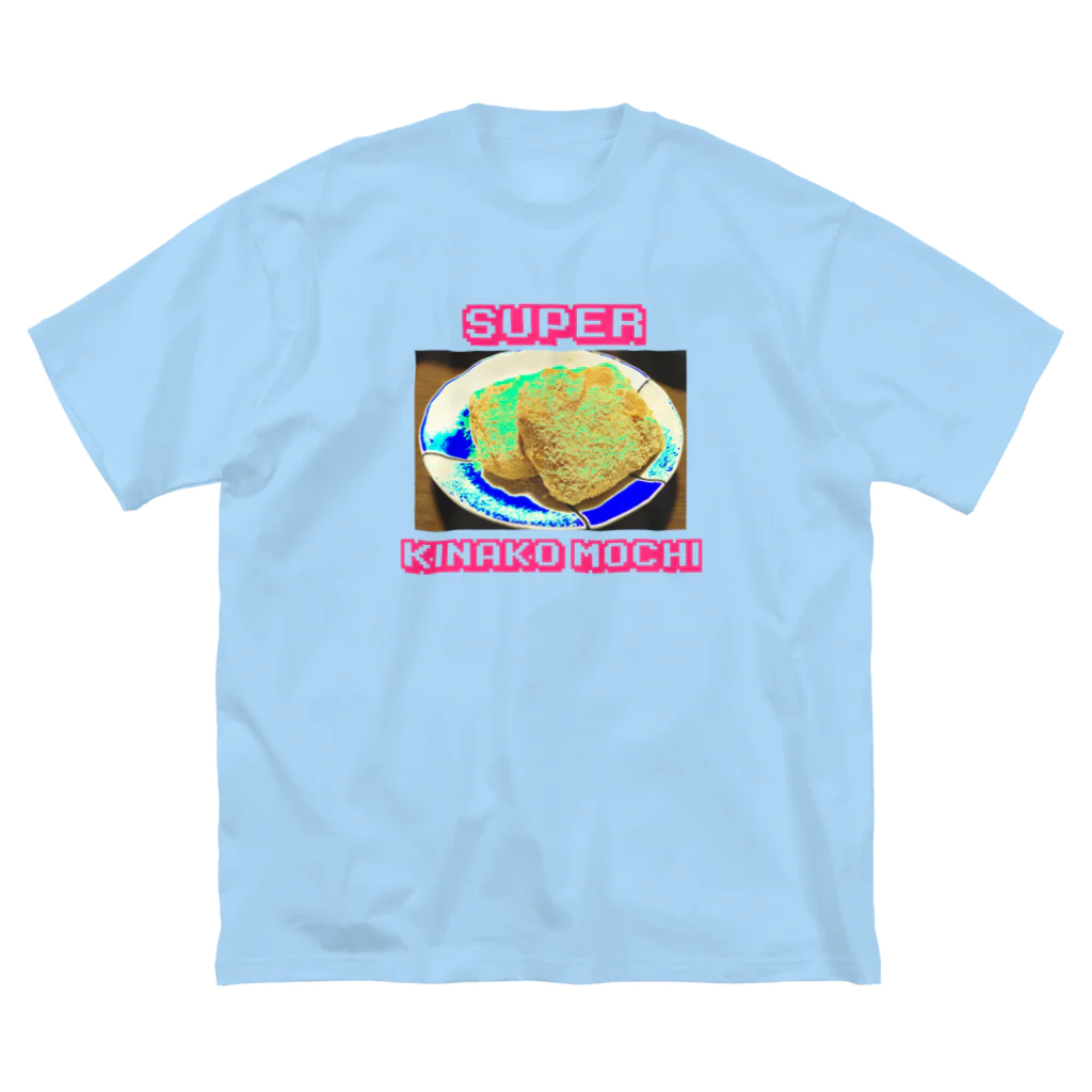 ツチブタすい臓商店のSUPER KINAKO MOCHI ビッグシルエットTシャツ