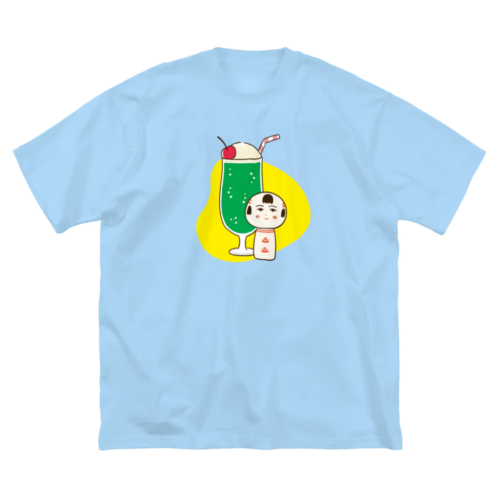 仙台弁こけしのクリームソーダ Big T-Shirt