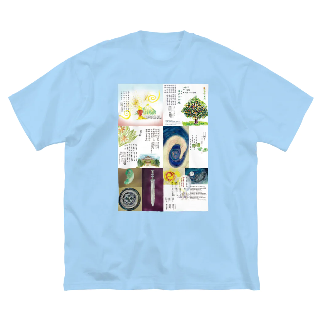 WAMI ARTのホツマツタヱ ビッグシルエットTシャツ