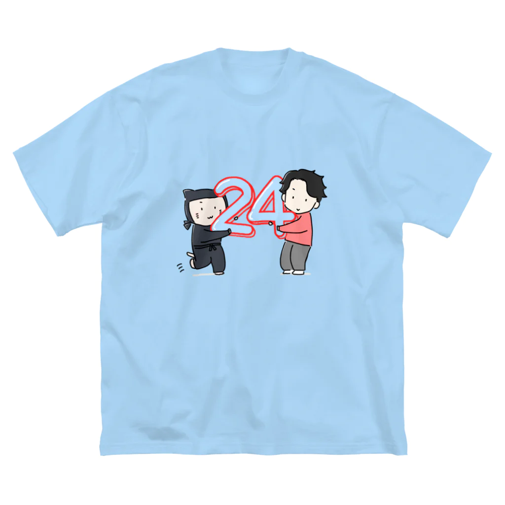 Coaching_Ninja_PROの【24時間コーチング】公式グッズ ビッグシルエットTシャツ