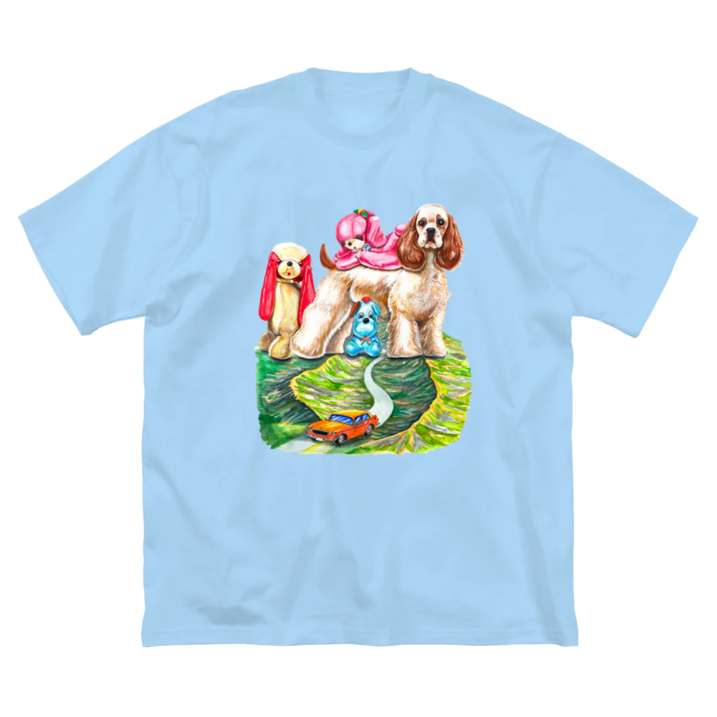 さぶの山脈DOG Big T-Shirt