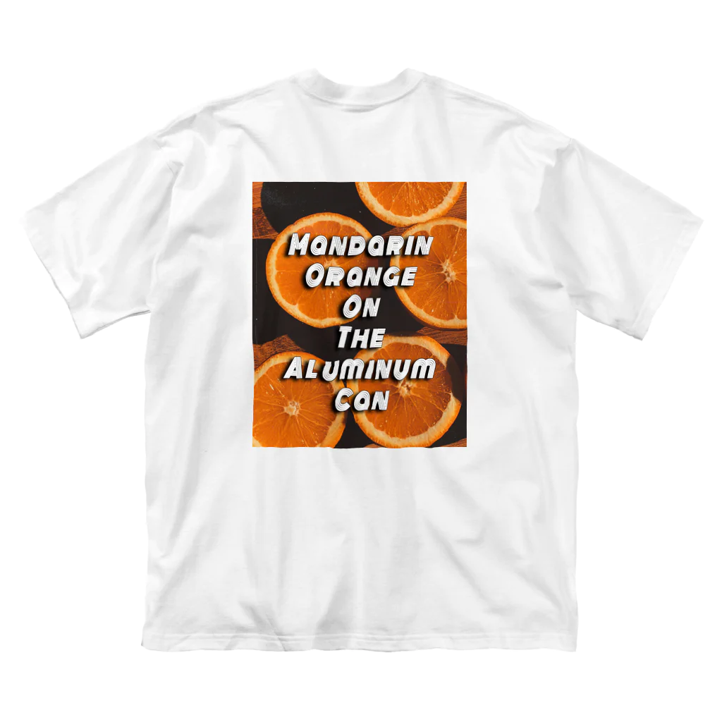 すぱでへろの【バックプリント】Japanese joke🍊 ビッグシルエットTシャツ