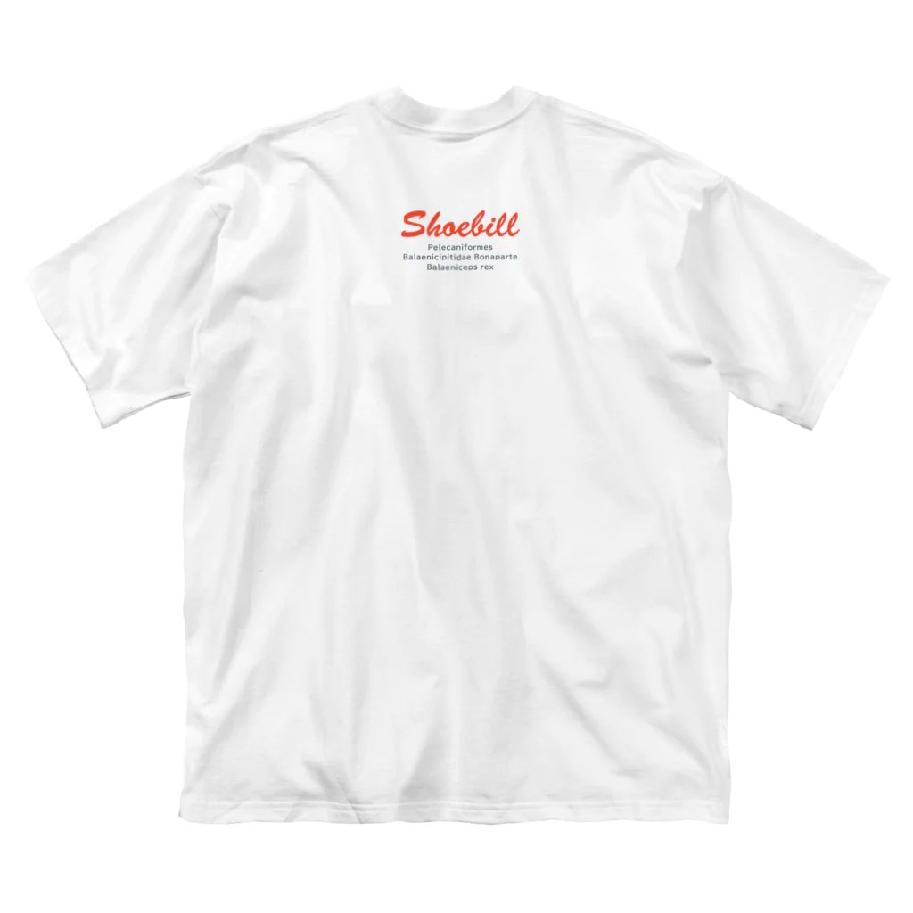 toodle doodle shopのハシビロコウ ビッグシルエットTシャツ