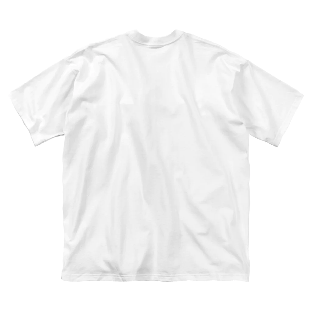 海蘭の水色ジャージちゃん(透過) ビッグシルエットTシャツ