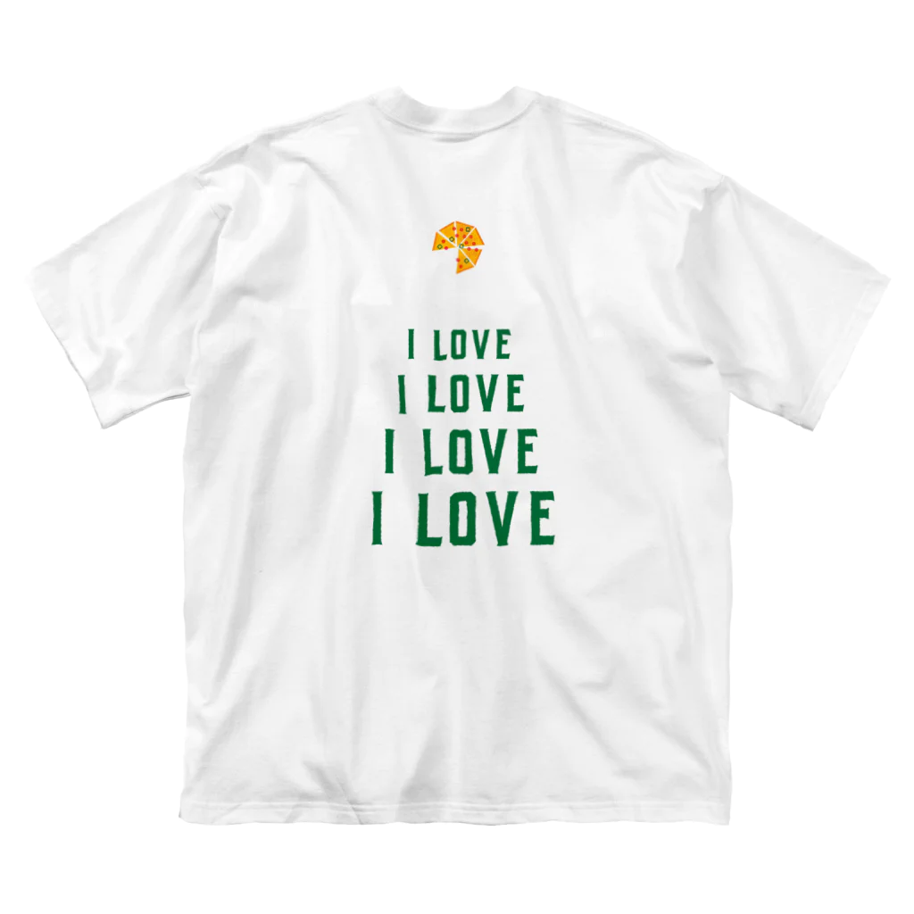 hrponponaのI LOVE ピザ Big T-Shirt