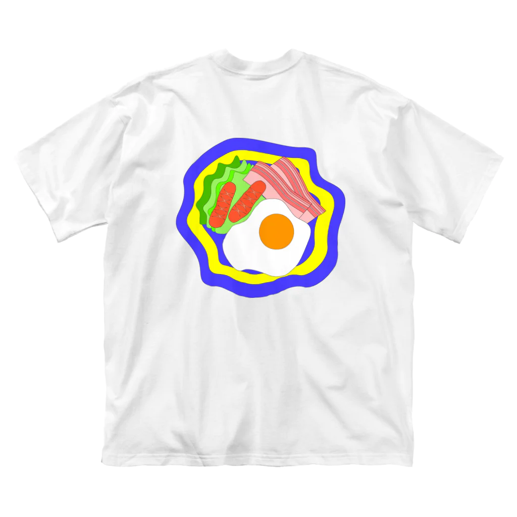 やけ食いコニーのcony_1 ビッグシルエットTシャツ