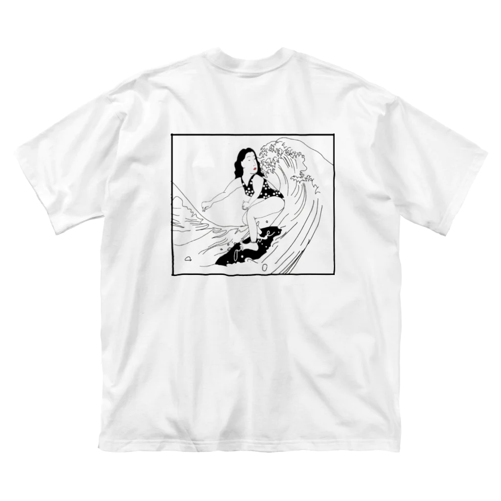 akane nakajimaのnaminori nadeshiko ビッグシルエットTシャツ