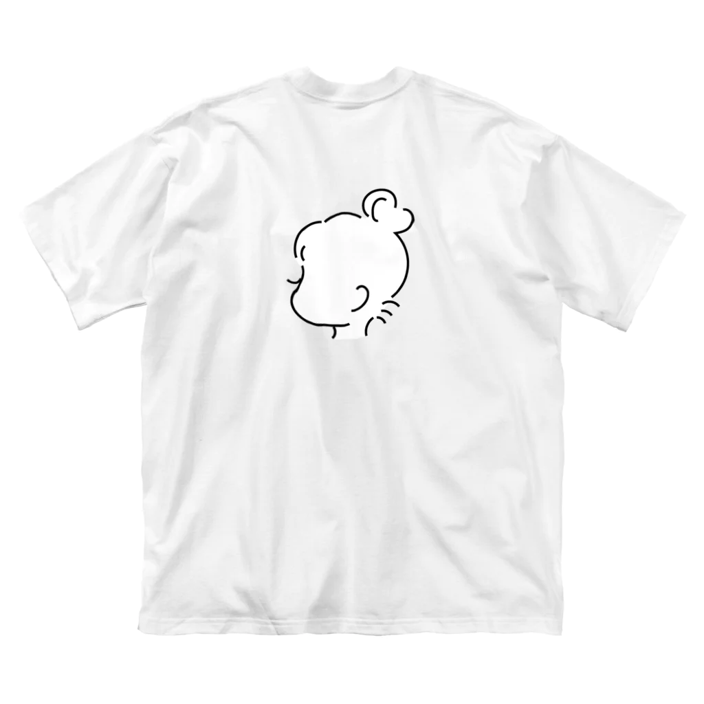 はーちのおんなの子 ビッグシルエットTシャツ