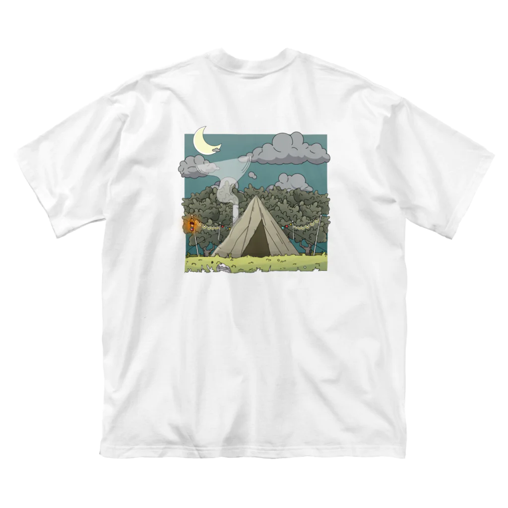 CAMP-NUTS (キャンプナッツ)のティピーテント ビッグシルエットTシャツ