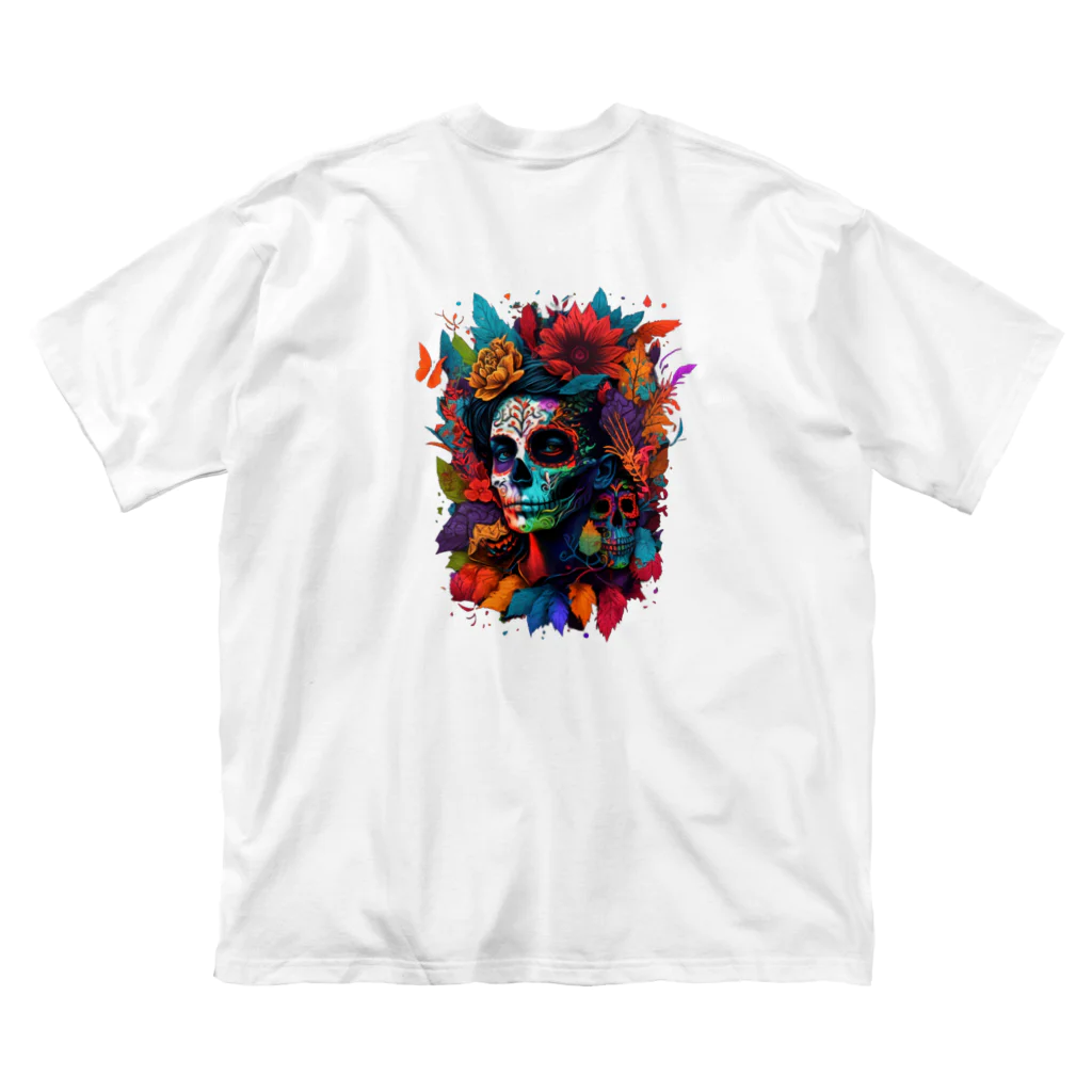 NoriNoriのDay of the Dead ビッグシルエットTシャツ