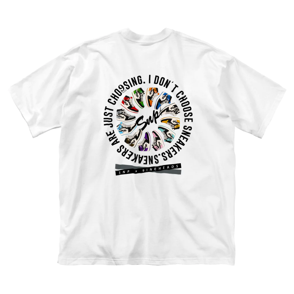 王子のアパレル SnprinceのSnp×9ine SneakersCircle Big T-Shirt