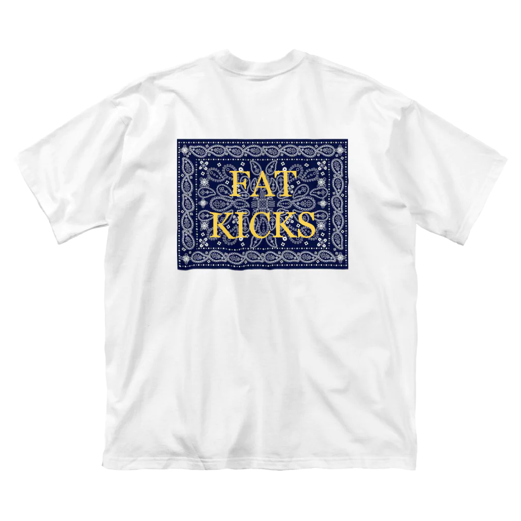 FAT KICKSのFAT KICKS 2023 PAISLEY COLLECTION Big T-Shirt