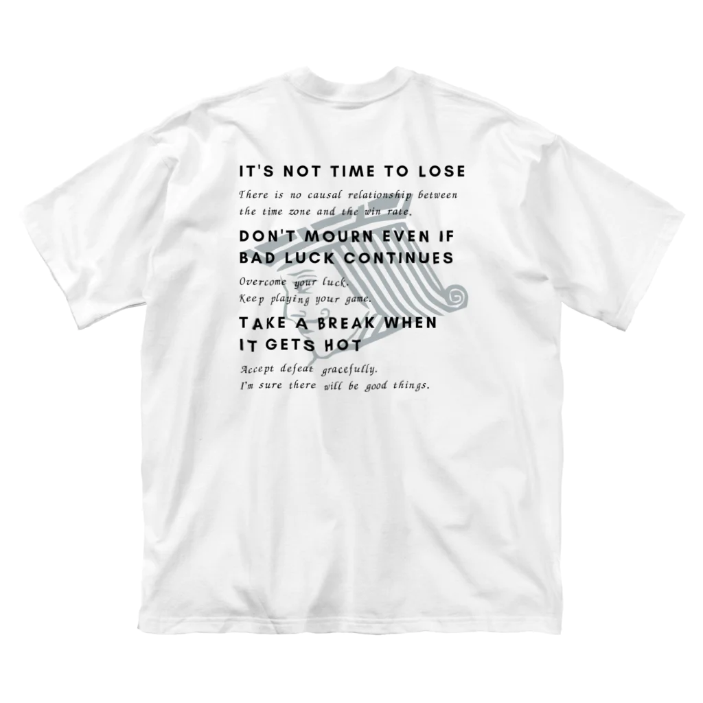 あんクロワッサンのK’ｓ（Don't be afraid to die） ビッグシルエットTシャツ