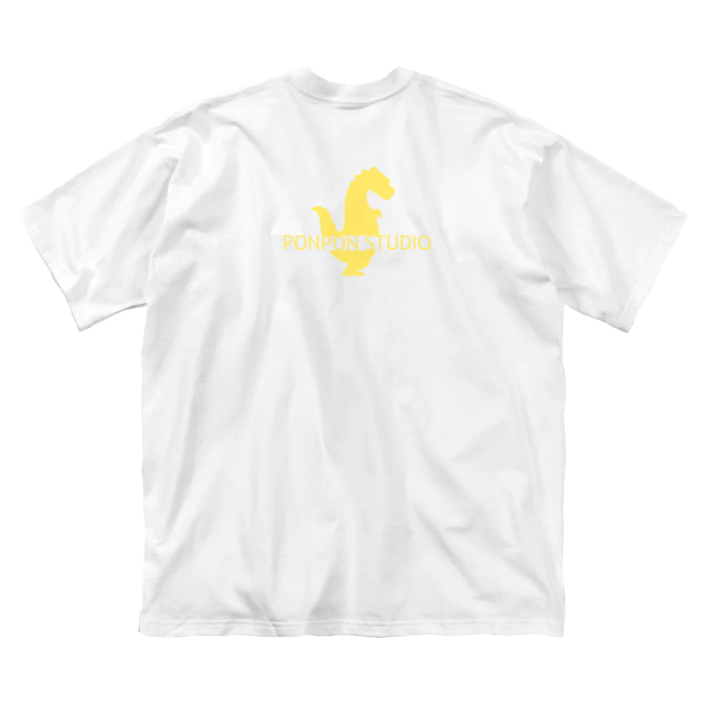 PONPON STUDIOのスマッシュ［PONPON FRIENDS SERIES］ Big T-Shirt