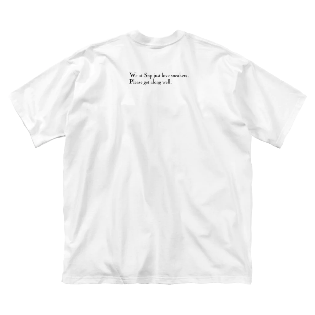 王子のアパレル SnprinceのNO SNS MAFIA by Snp Big T-Shirt