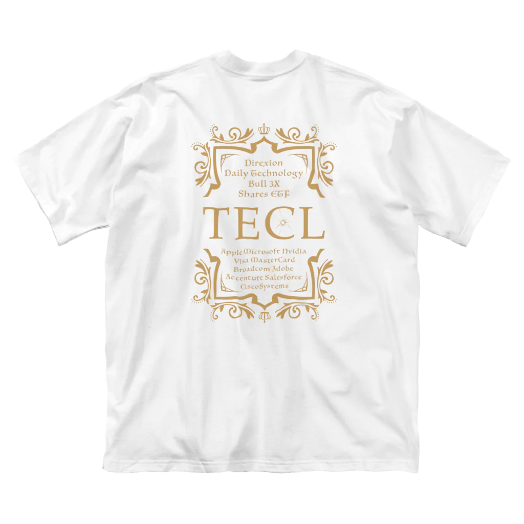 クラーケンデザインのTECLグッズ ビッグシルエットTシャツ