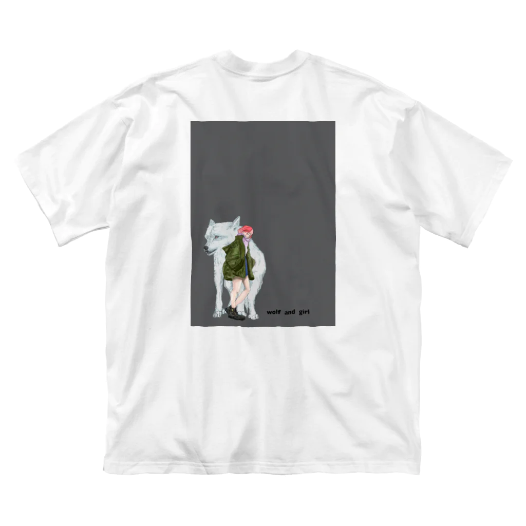 m@rco_41のwolf  and girl Big T-Shirt