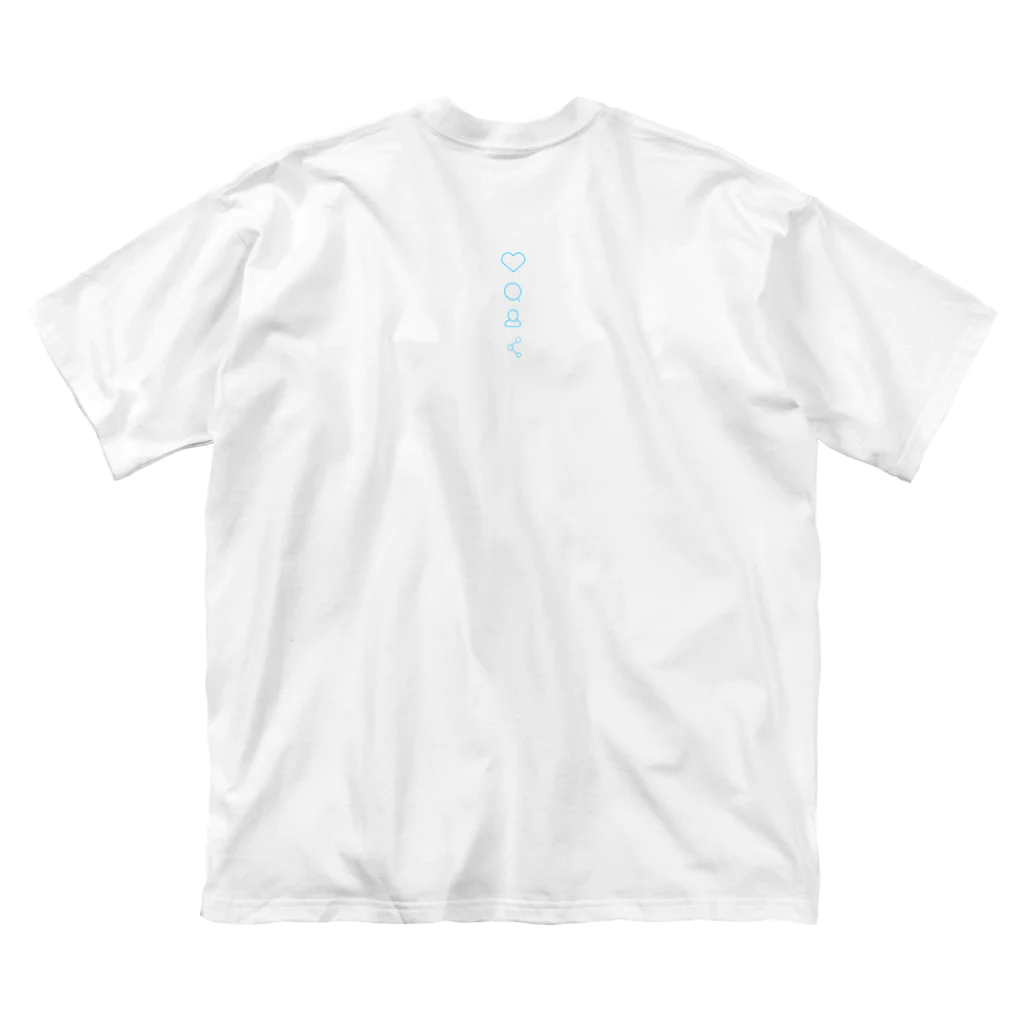 017_Yのドットゆーたんloading... ビッグシルエットTシャツ