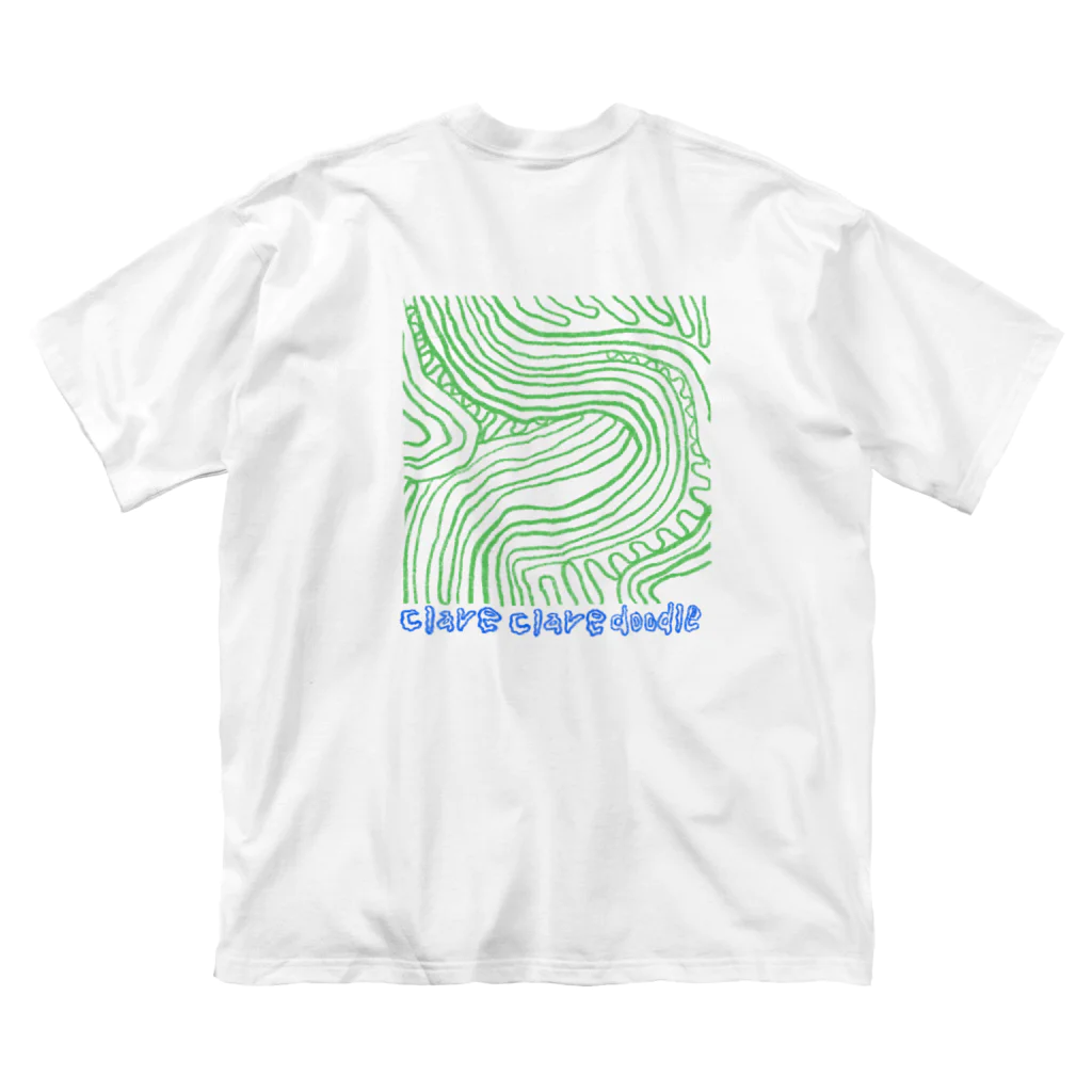 clareclaredoodleのWiggle Wiggle Maze? ビッグシルエットTシャツ