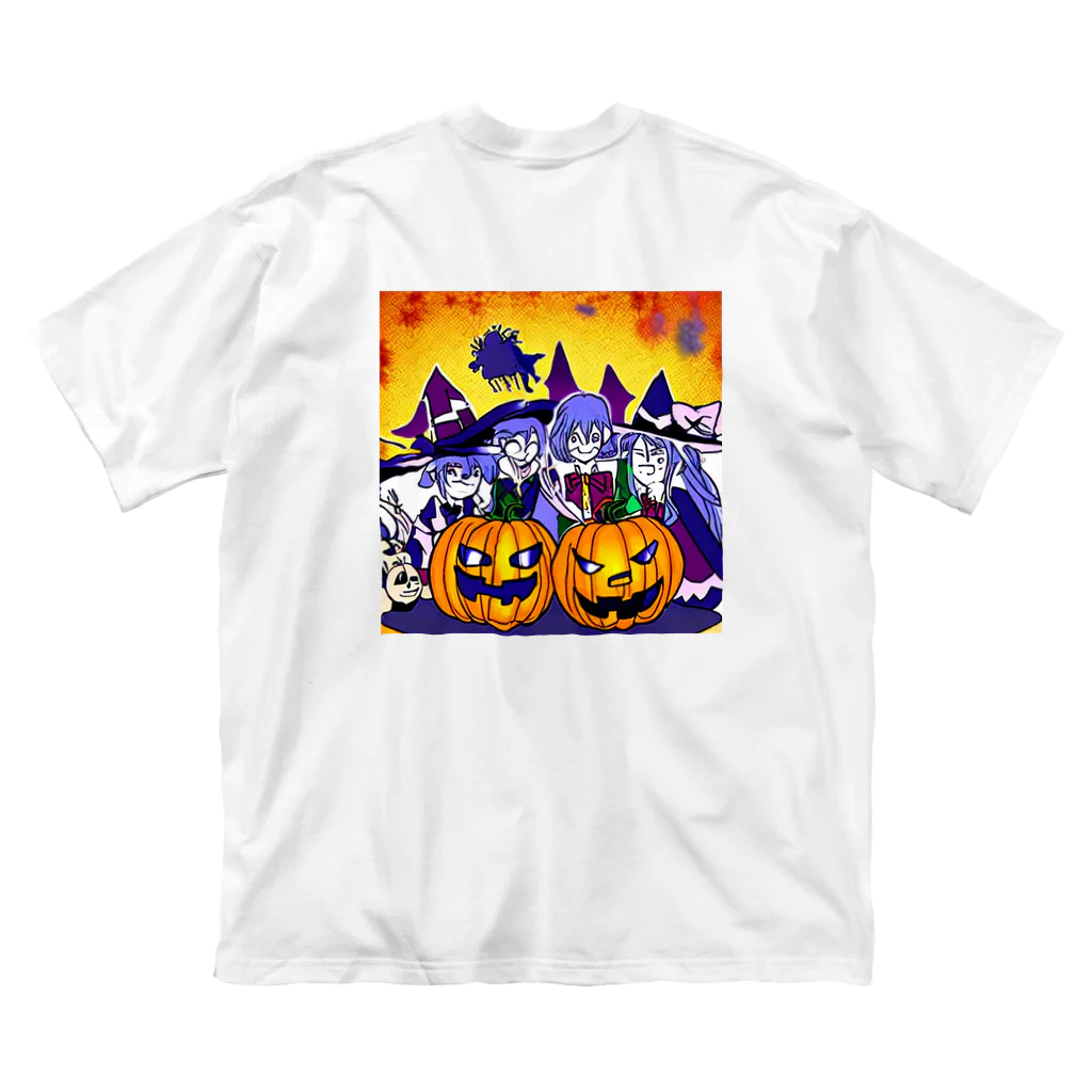 TREVALLYのハロウィンが来たよ ビッグシルエットTシャツ