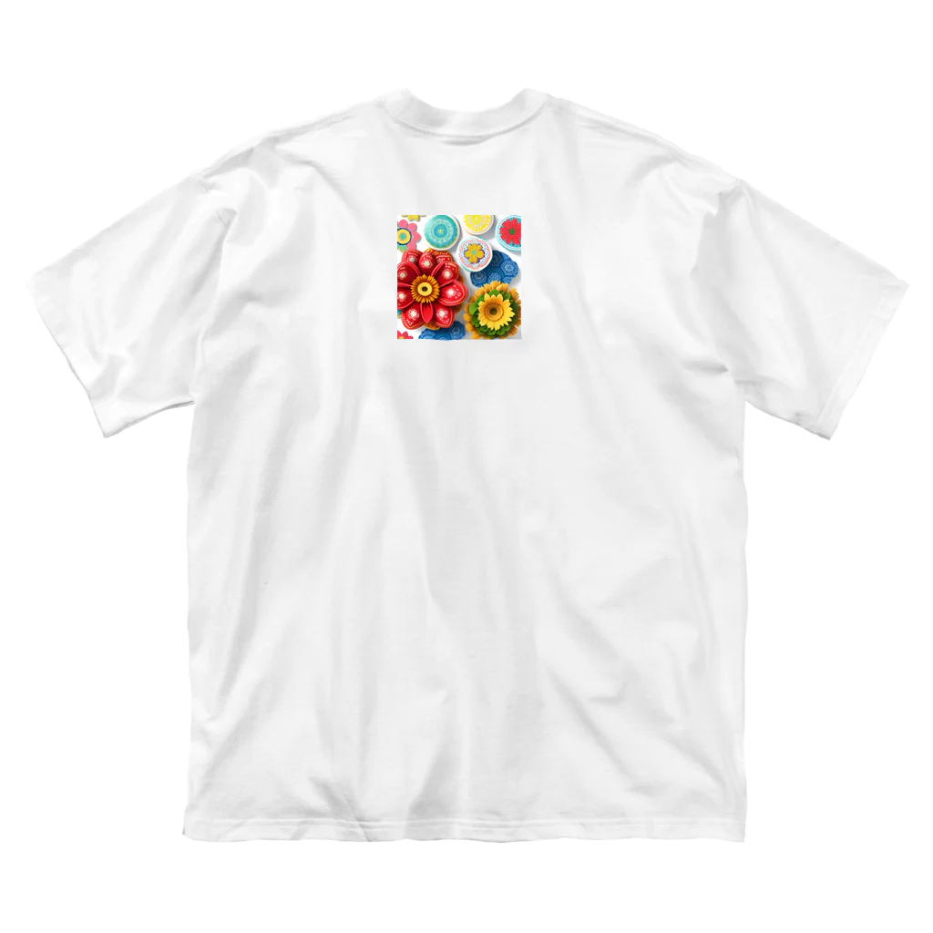 屋台 CLINICのフラワー3D風 Big T-Shirt