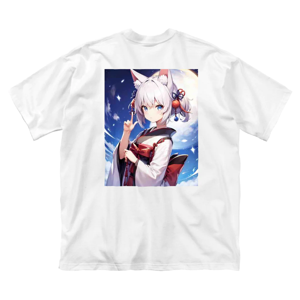 那須モバイル店のけもっ娘　2 ビッグシルエットTシャツ