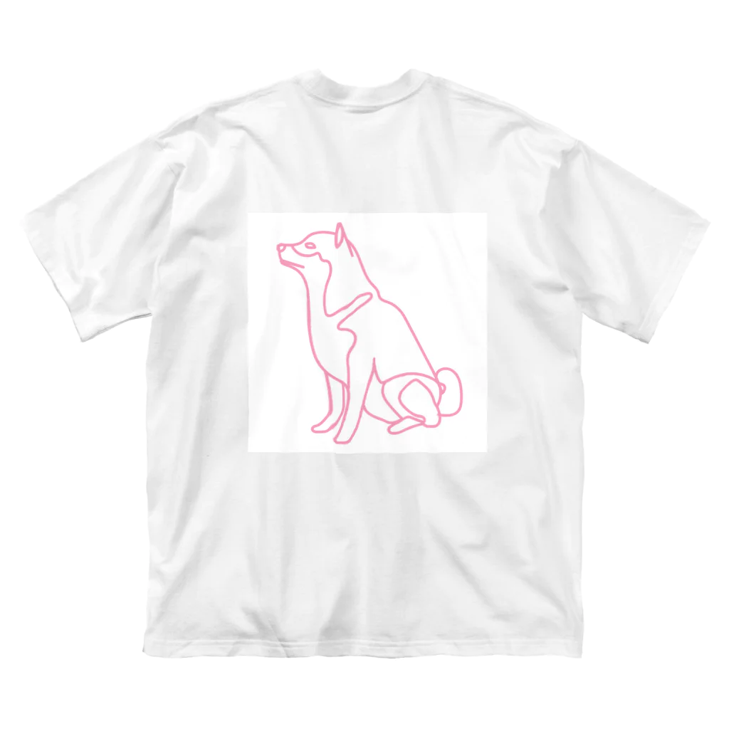 abiko328の柴犬トレジャーズ ビッグシルエットTシャツ