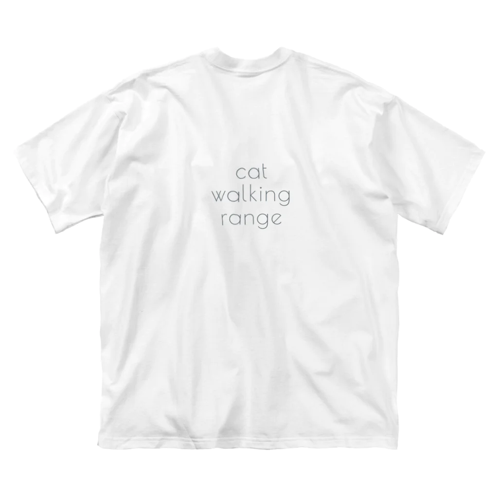 ZIKITO-raのCat Walking Range  Big T-Shirt