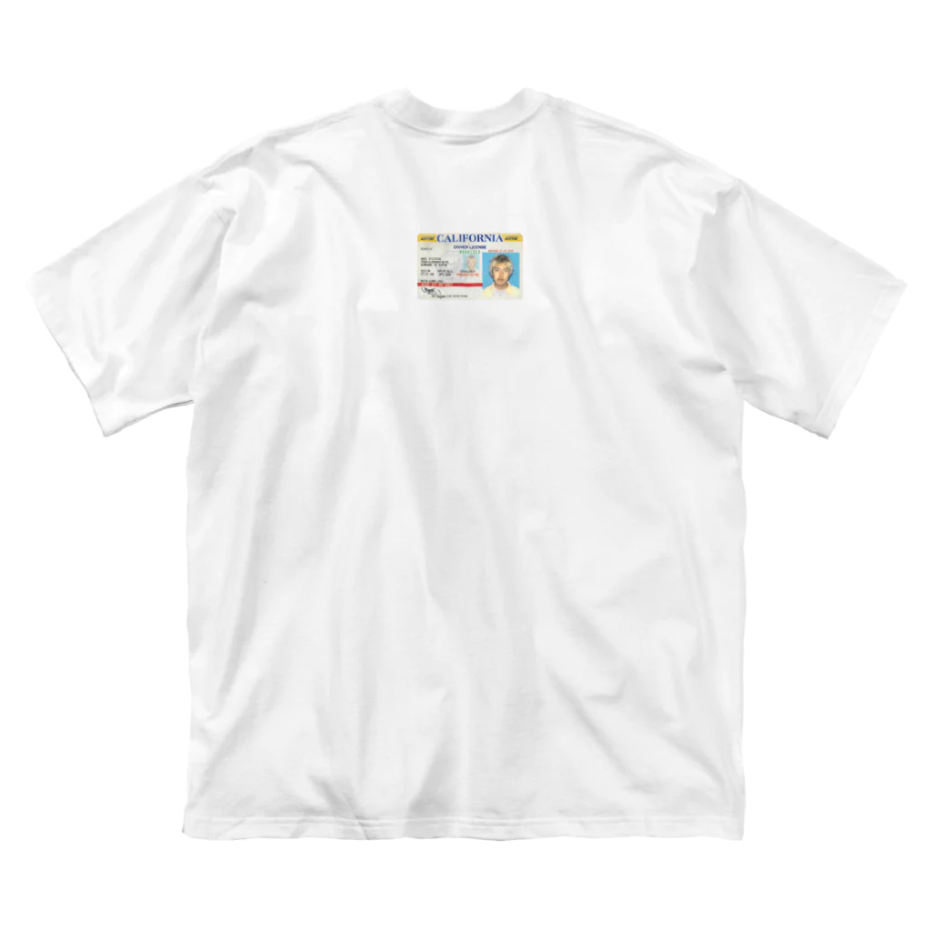 NET SHOP MEKのインドの自由の壁 モノクロver. Big T-Shirt