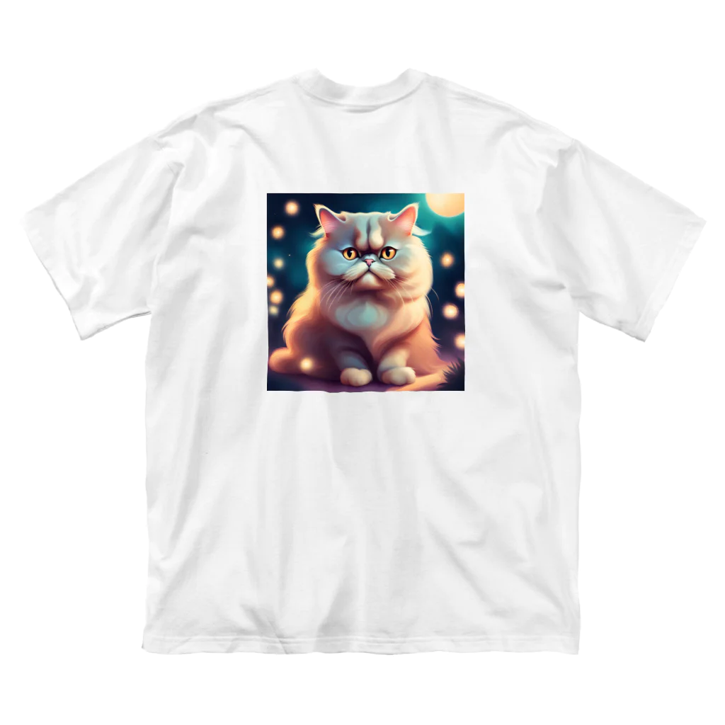 レモングラスのごきげんなペルシャ猫 Big T-Shirt