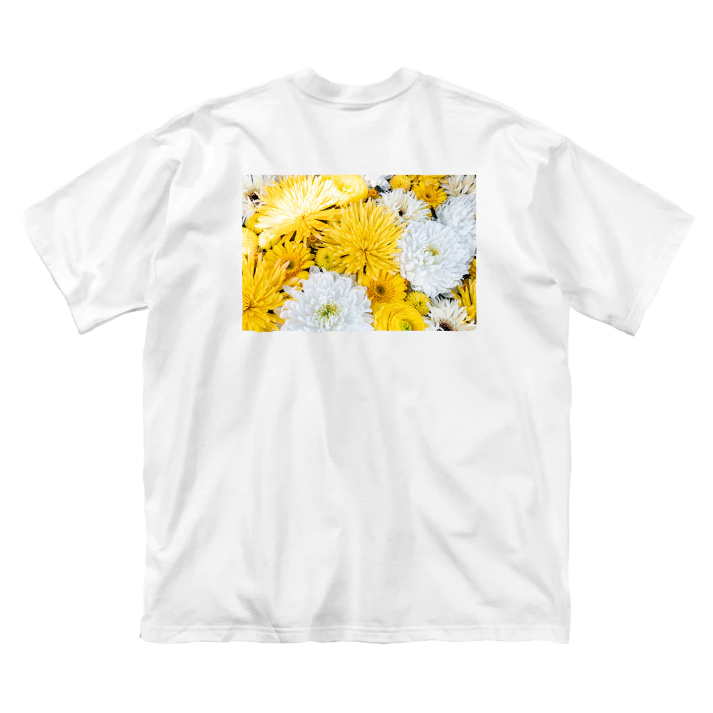 okomeの御手水菊 ビッグシルエットTシャツ