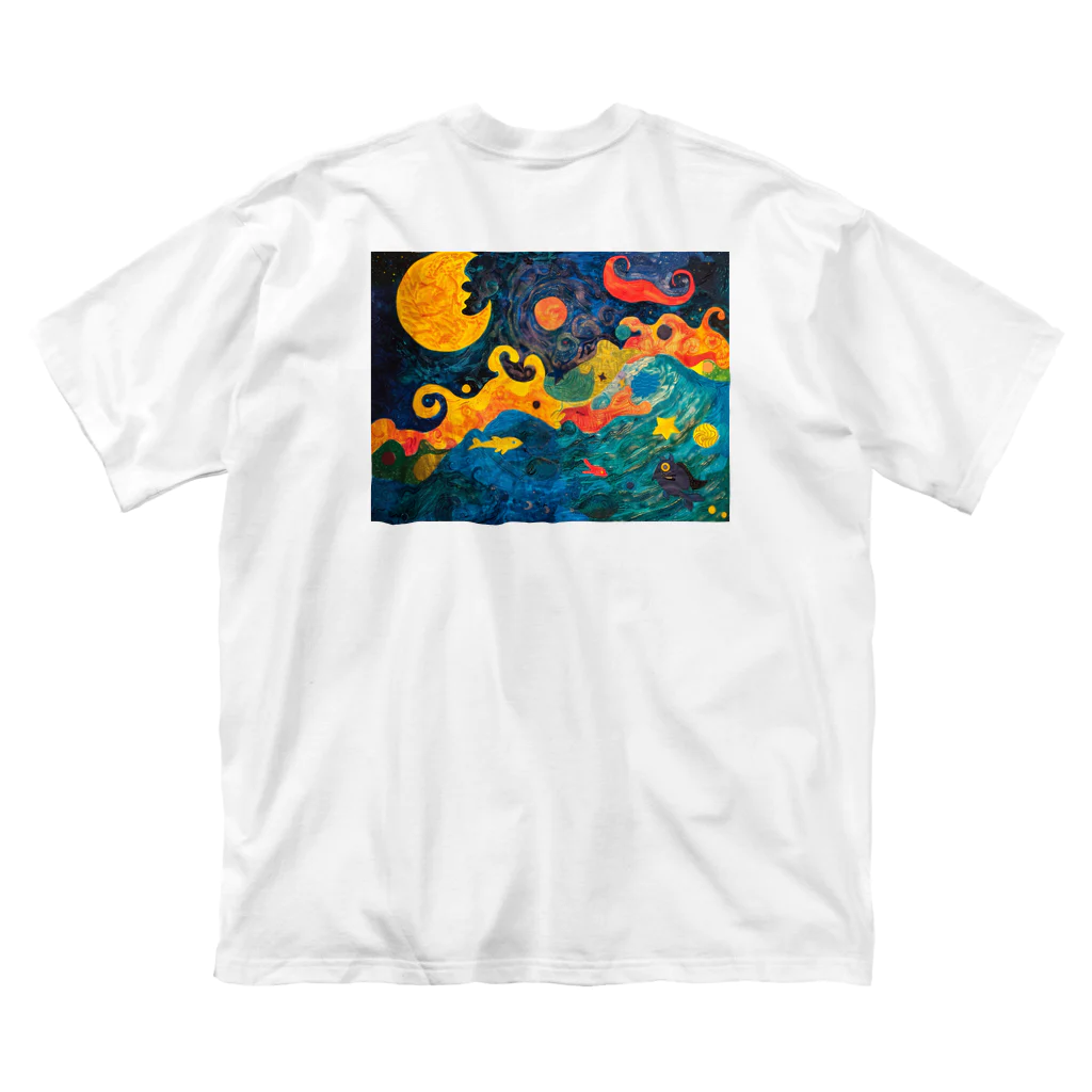 AQUAMETAVERSEのゲンノ夢　　NON13 ビッグシルエットTシャツ