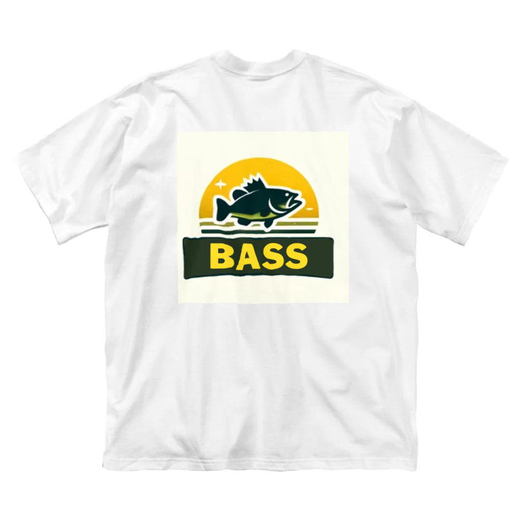 bassblocksのレトロバスロゴ ビッグシルエットTシャツ