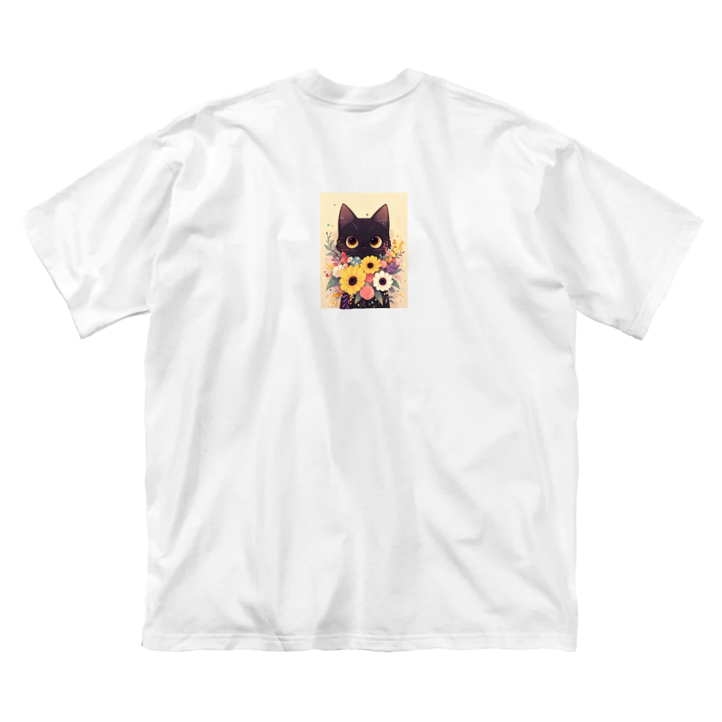 AQUAMETAVERSEの花束を猫に　Hime  253 Big T-Shirt