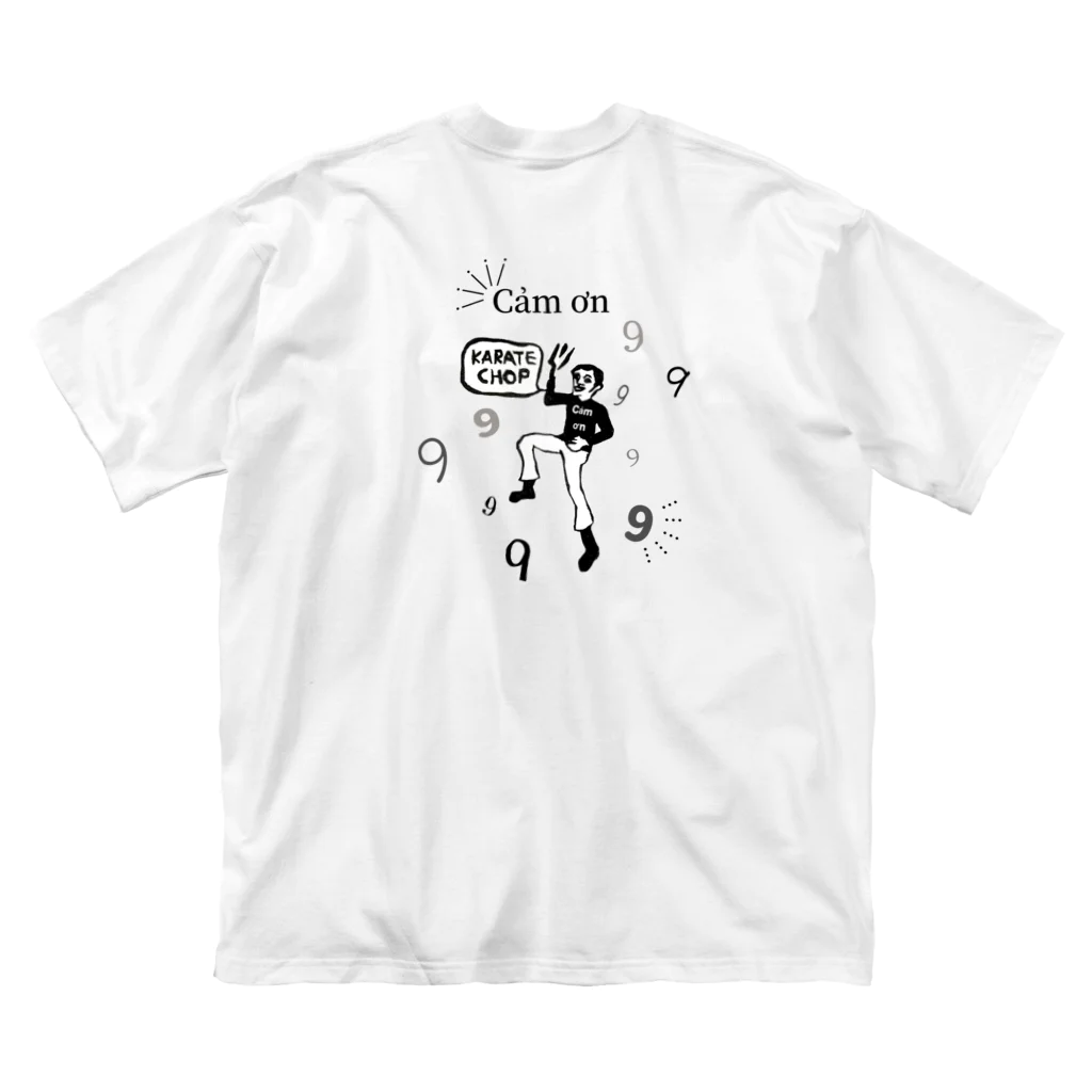 KARATE SHOPのちょっぷ9thAnniversary黒 Big T-Shirt