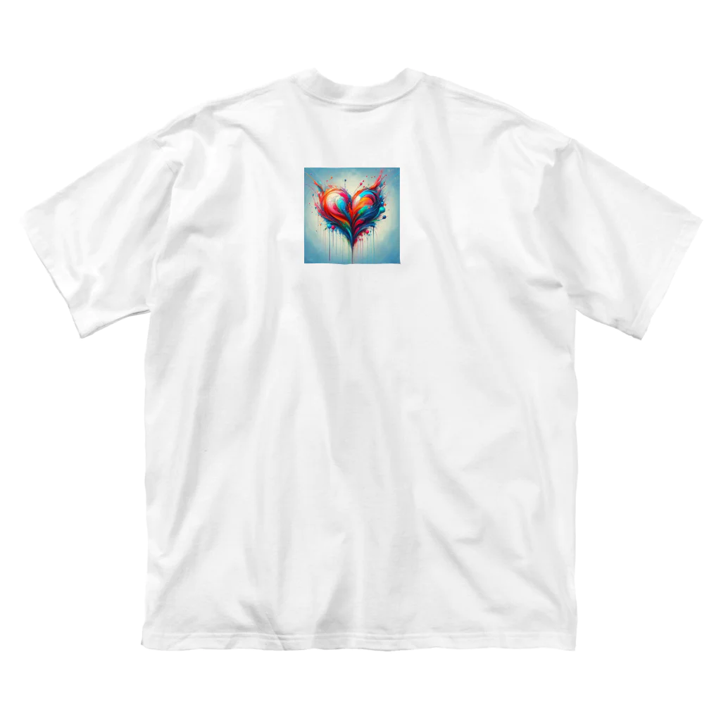 キューピットのアロハワンコ ビッグシルエットTシャツ