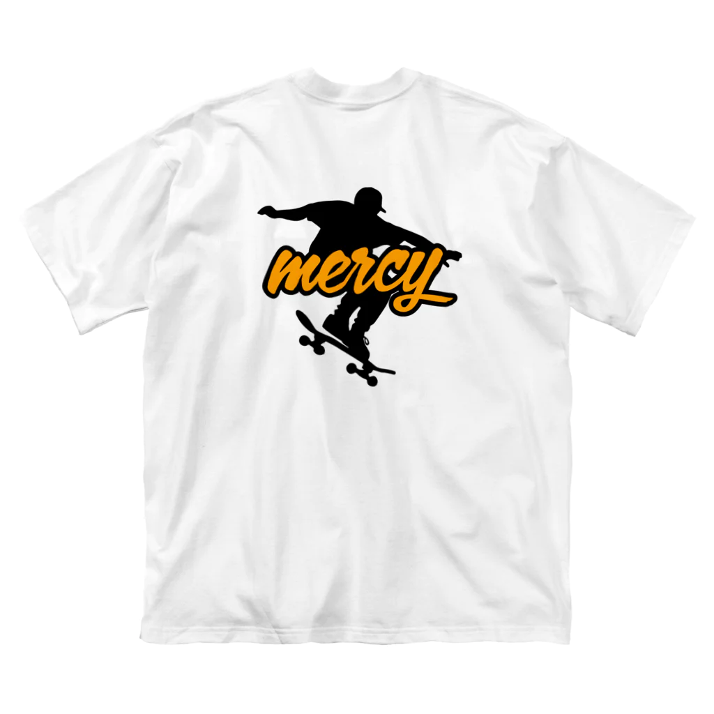 MERCYの🛹スケートボードC バックプリント Big T-Shirt