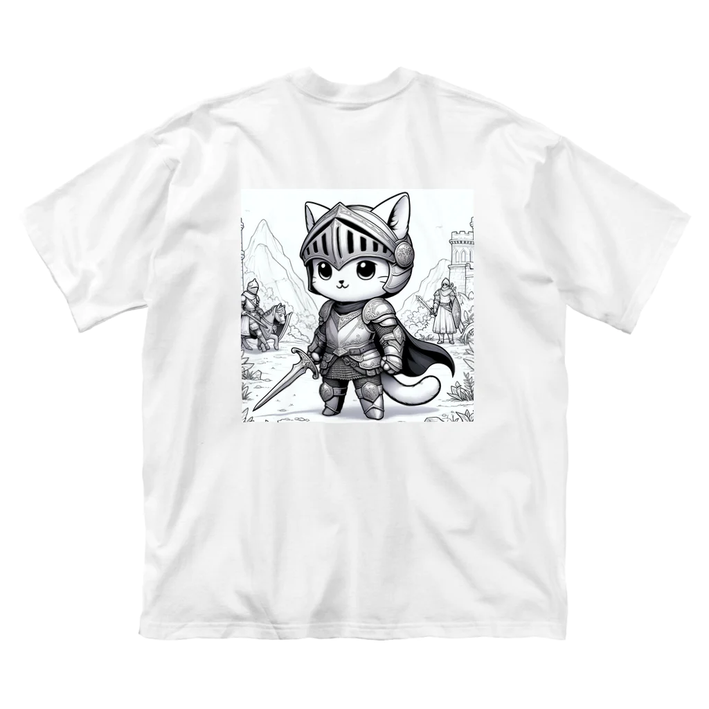 われらちきゅうかぞくのナイト キャッツ(Knight Cats) Big T-Shirt