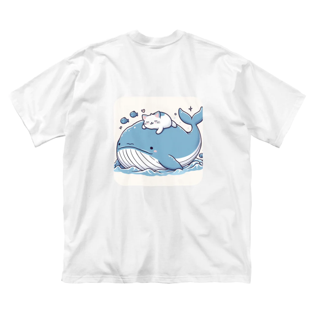 ニャーちゃんショップの眠りネコ Big T-Shirt