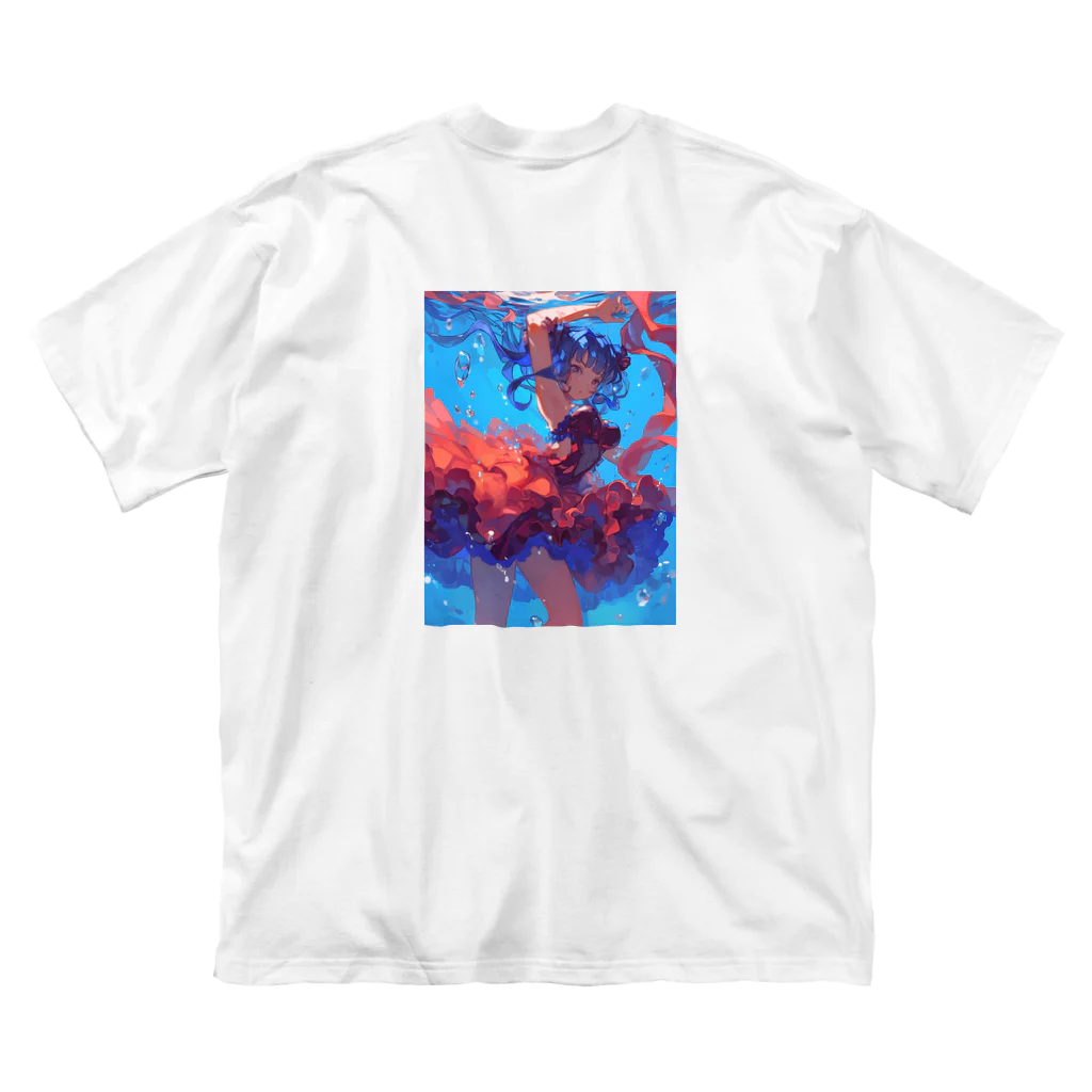 AQUAMETAVERSEの海の中の美ボディ　ラフルール　1859 Big T-Shirt