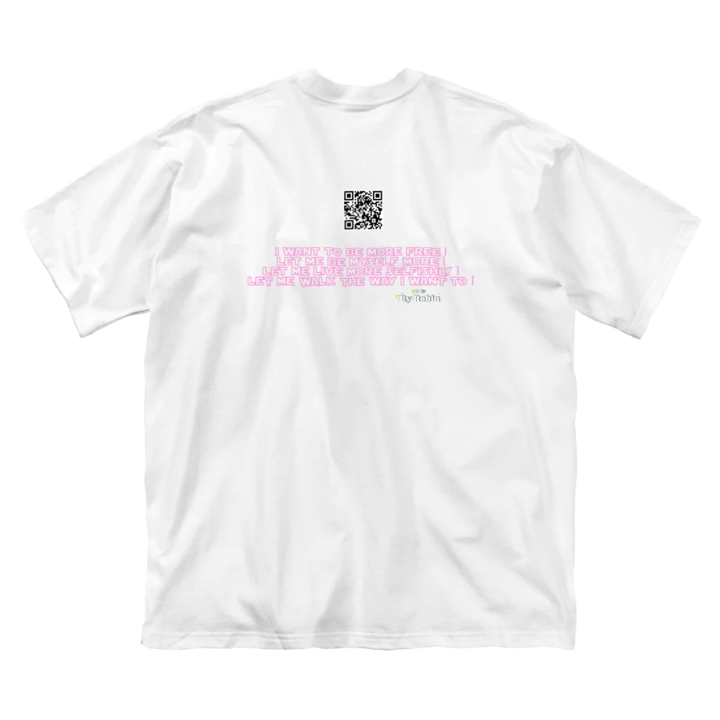 RobinofficialイラストショップのRobin 1st シングルリリース記念 Miamiシリーズ Big T-Shirt