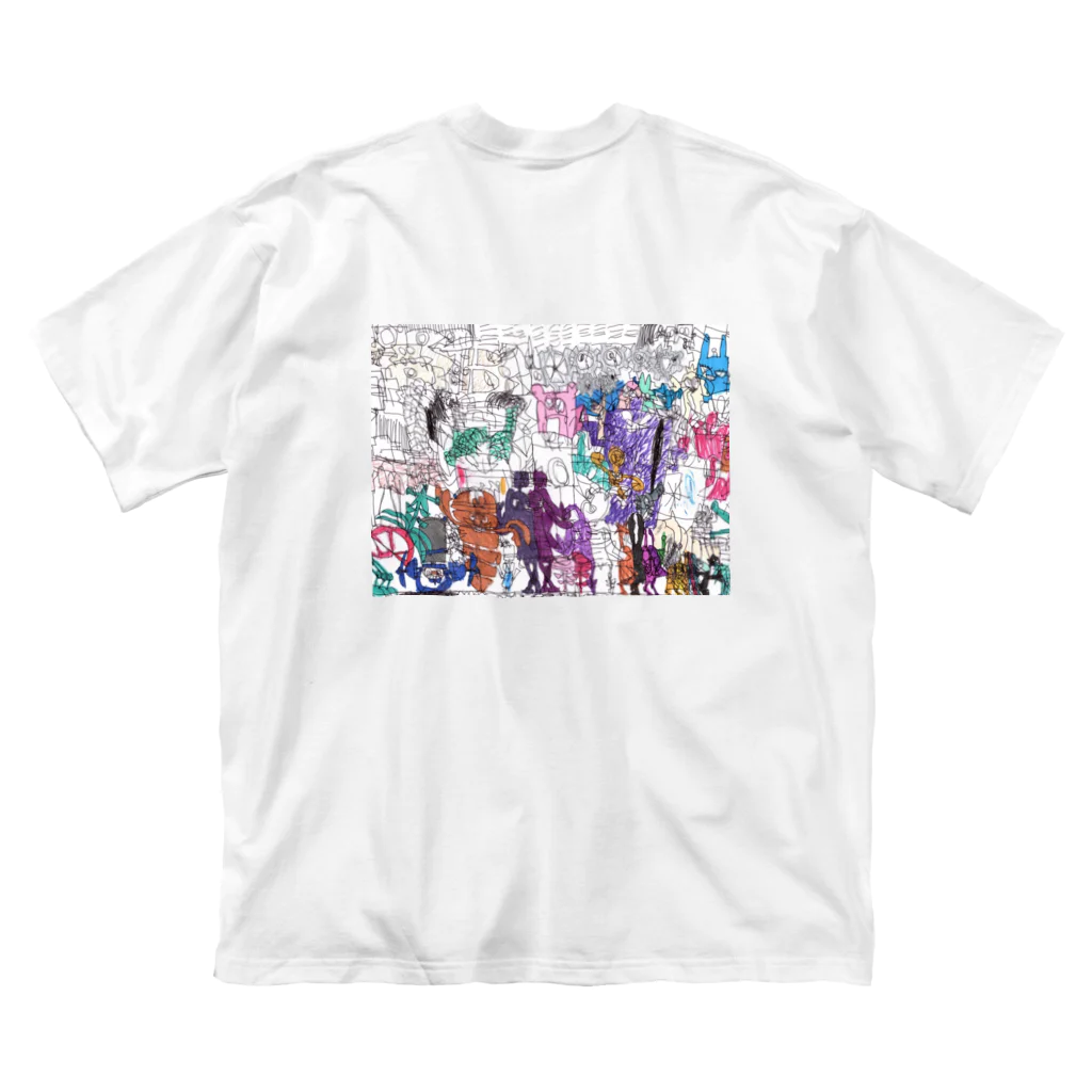 就労継続支援B型事業所　シャルールのMY WORLD Big T-Shirt