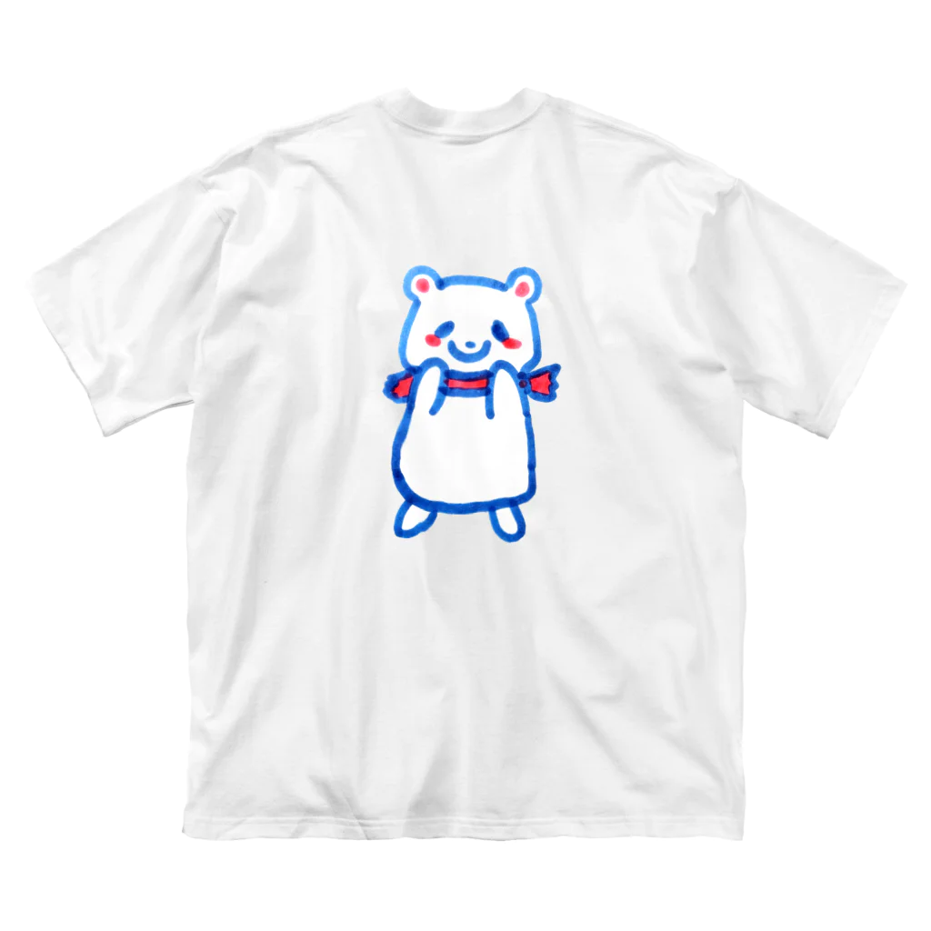 モチクマのシロクマくん ビッグシルエットTシャツ