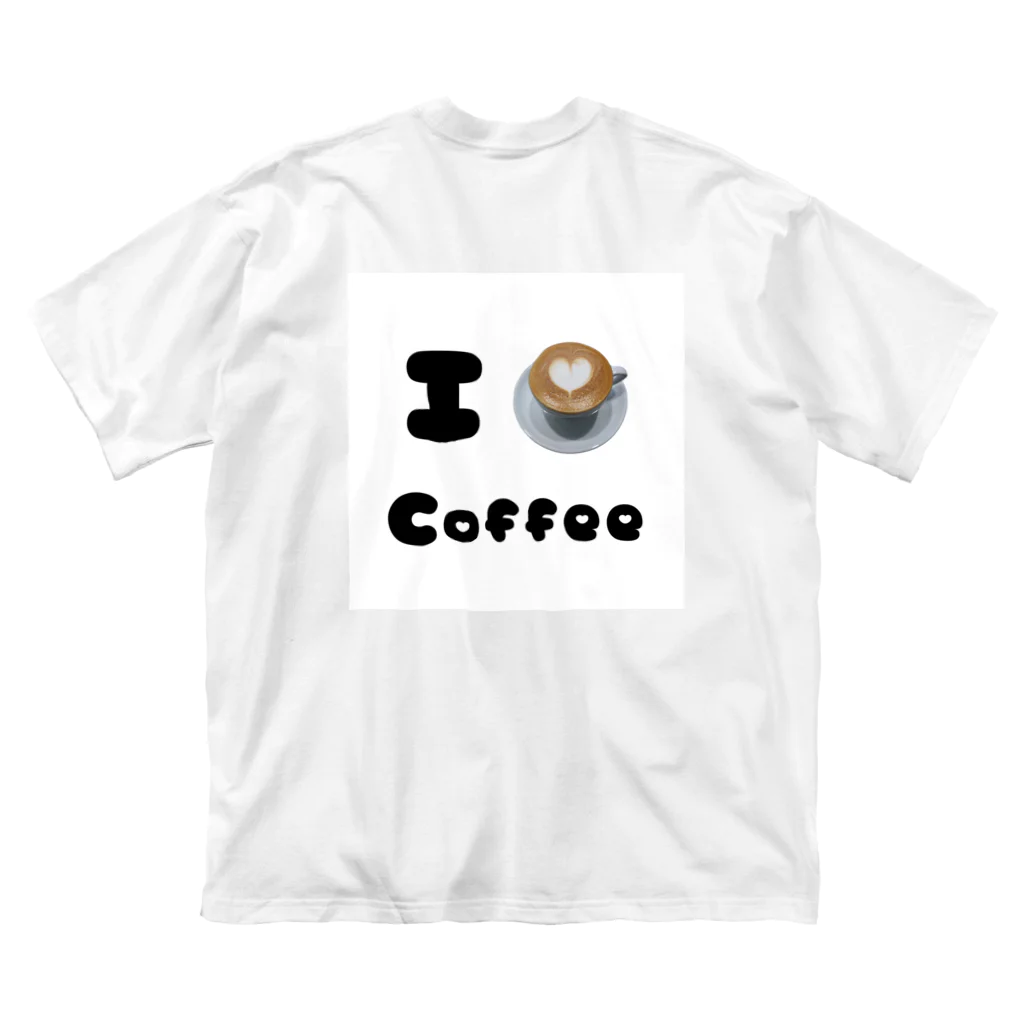 BIMAMECOFFEEのI♡coffee ビッグシルエットTシャツ