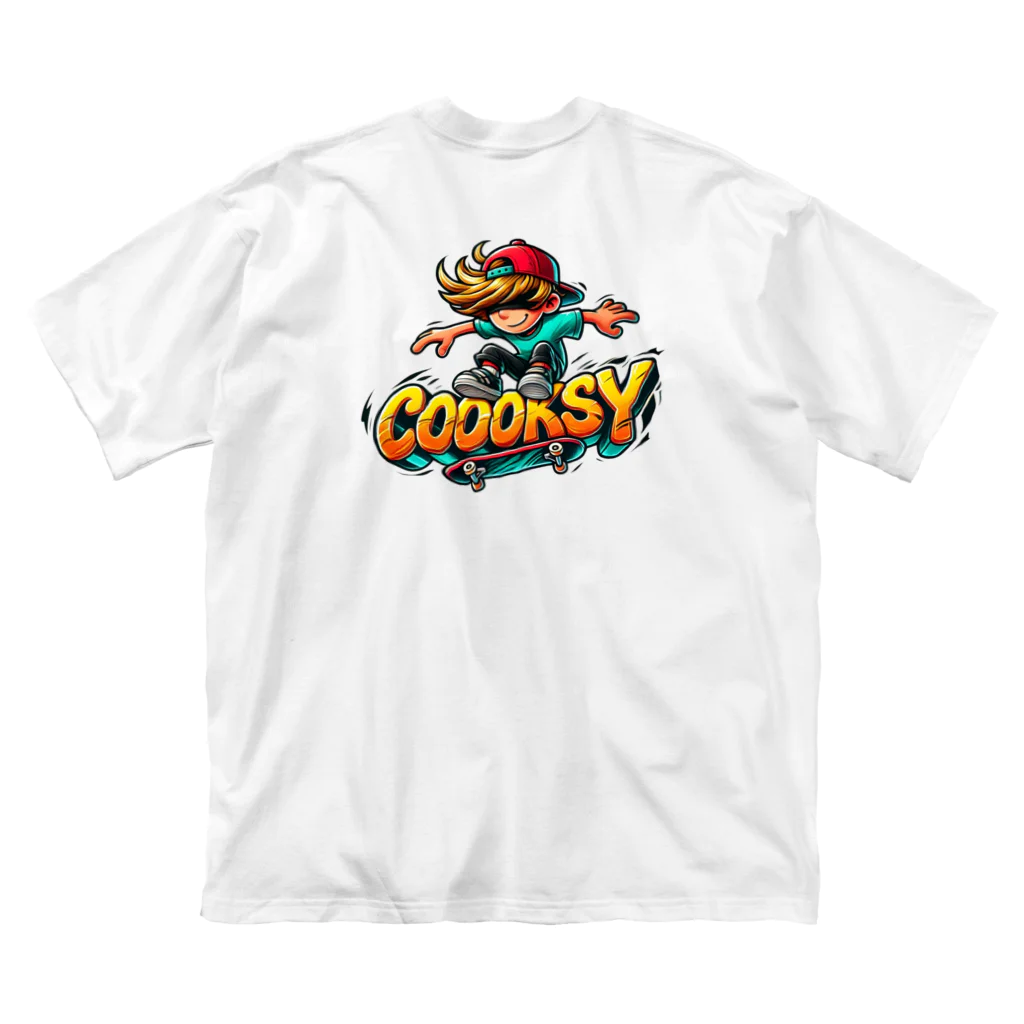 CooksyのCooksy スケートボード ビッグシルエットTシャツ