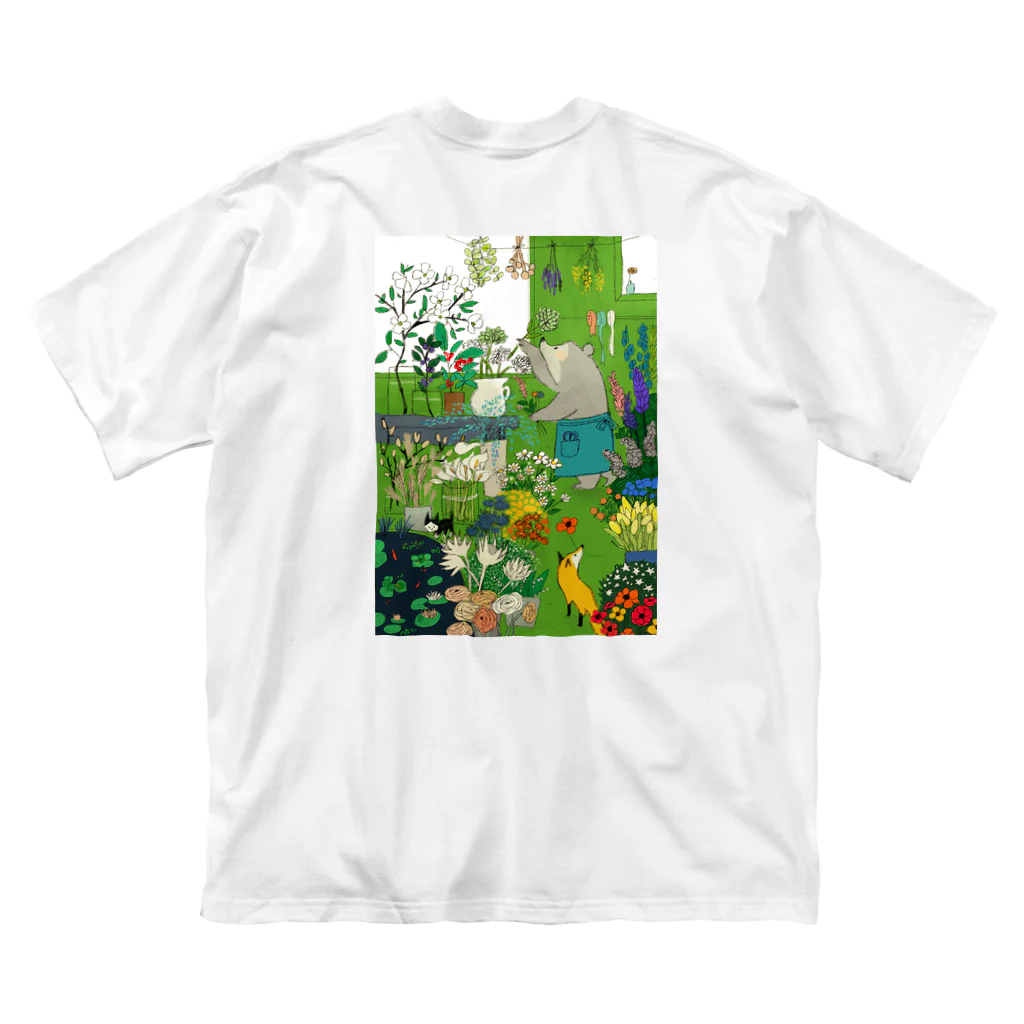 ももろ の花屋さん ビッグシルエットTシャツ