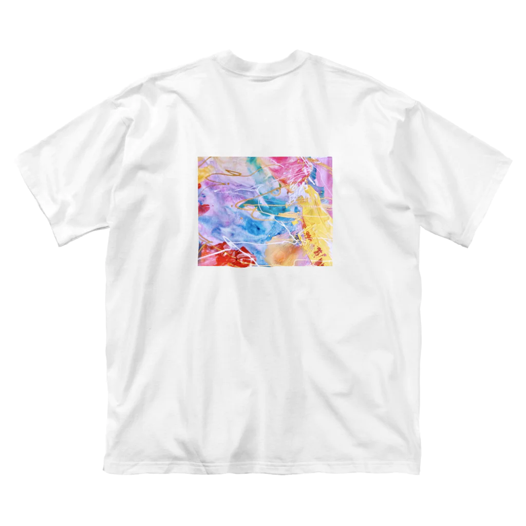 lalasandiegoのpalette.2(横ver.) ビッグシルエットTシャツ