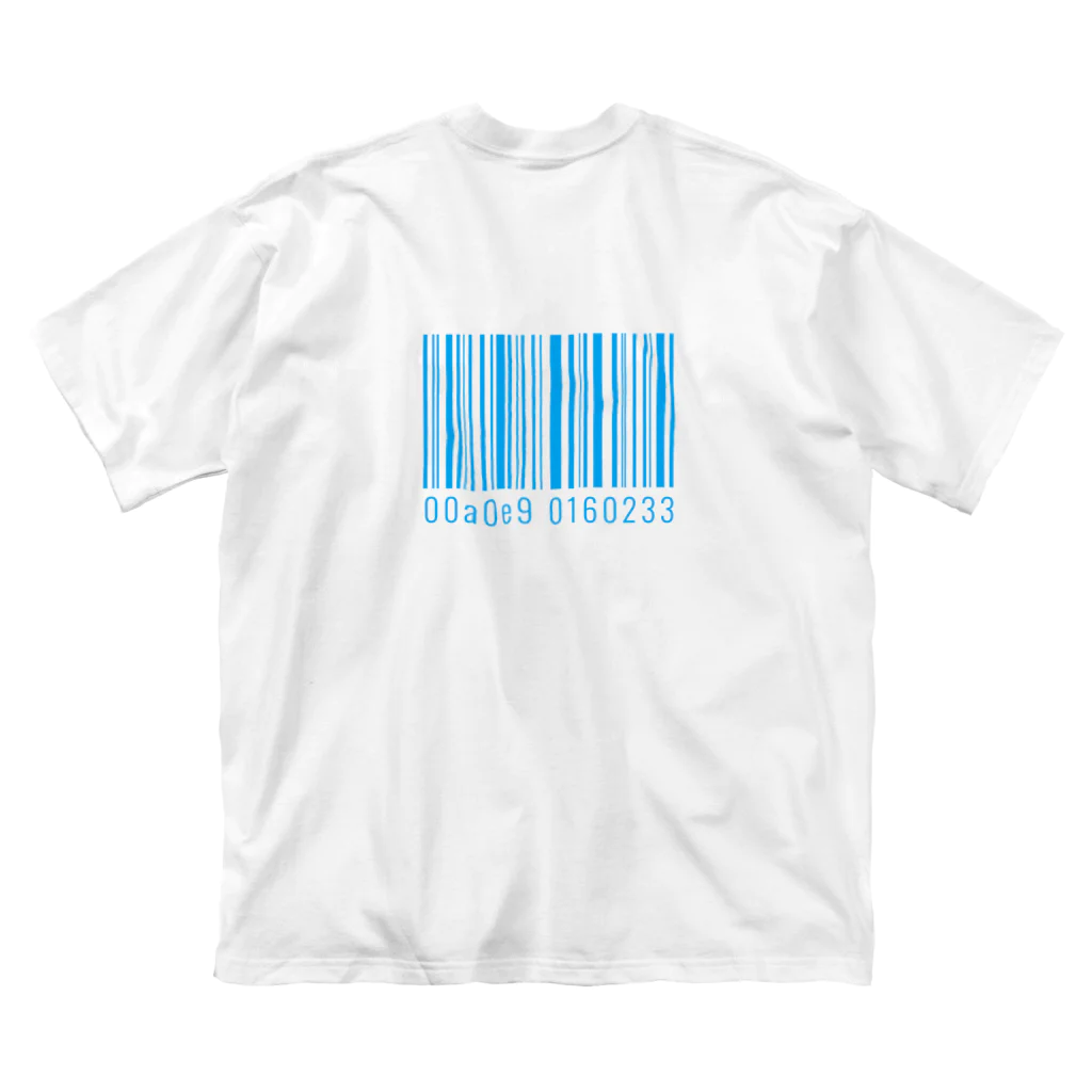 cyanosのバーコード（cyanos) ビッグシルエットTシャツ