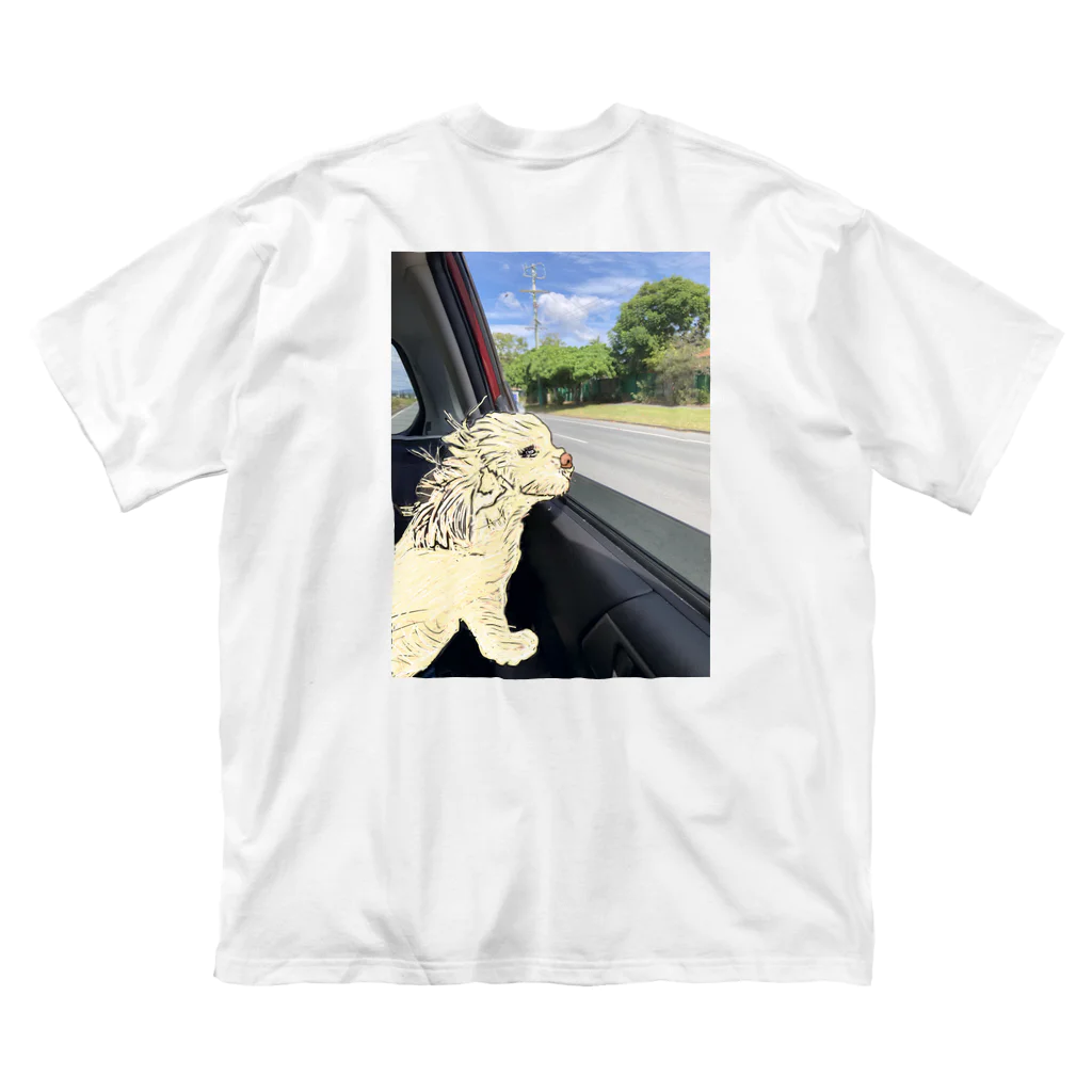 SAMDAYのDOG TIME ビックTシャツ Big T-Shirt